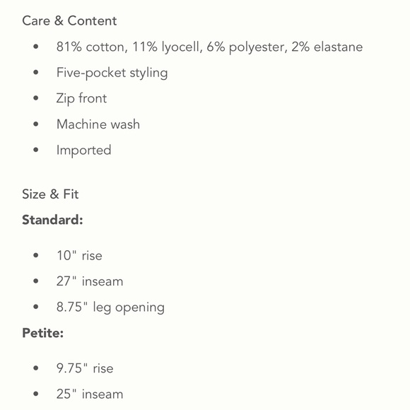 Anthropologie Pilcro The Yaya Mid Rise Crop Midi Jeans - Picture 6 of 6